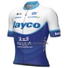 Wielershirt 2023 Jayco Alula Blauw Wit